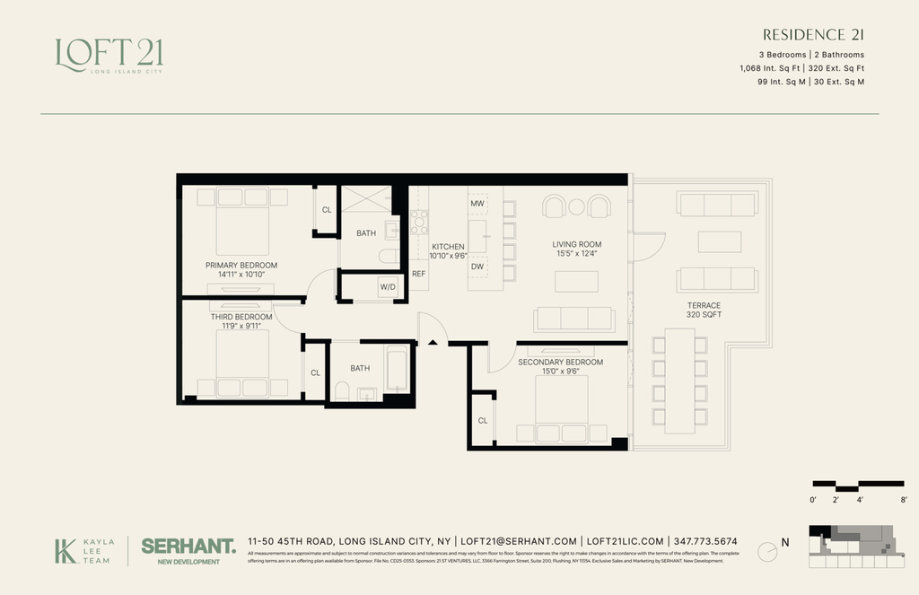 11-50 45th Road, Unit 2I photo 16