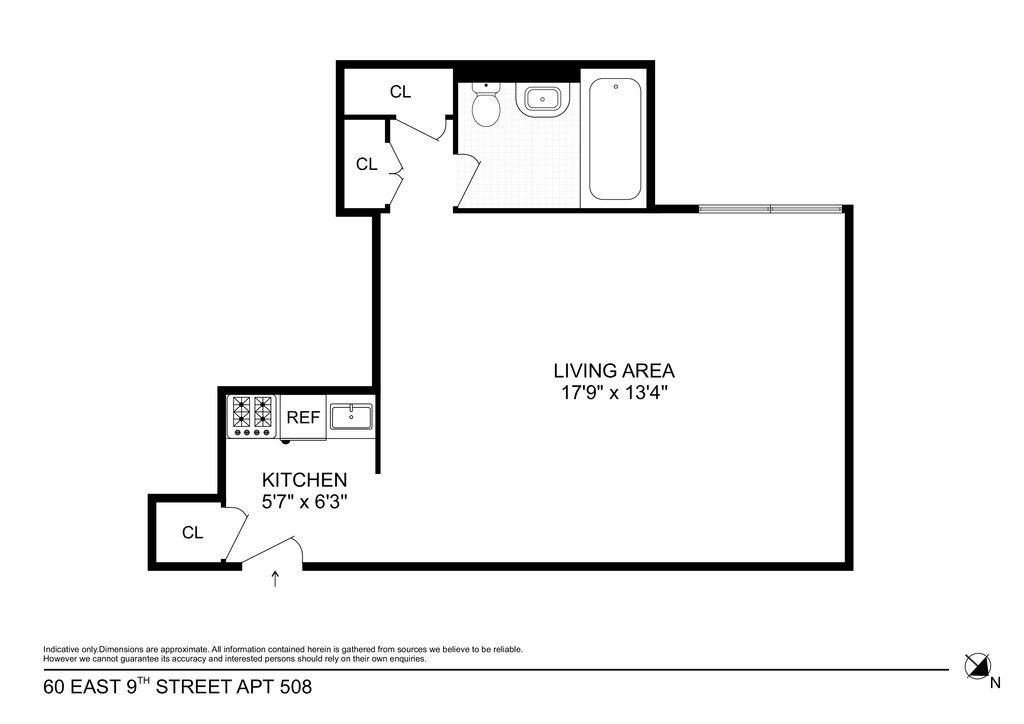 60 East 9th Street, Unit 508 photo 12