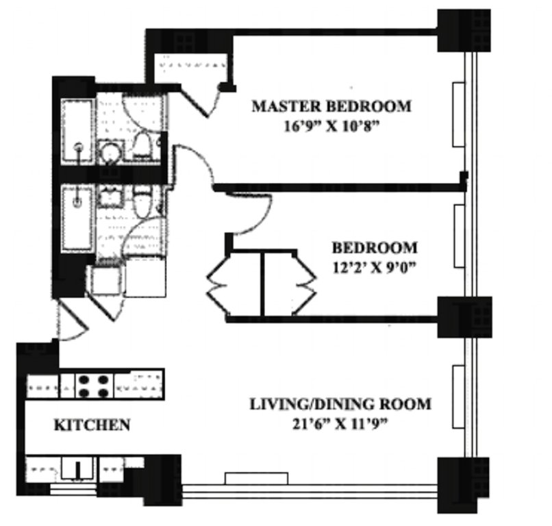 322 West 57th Street, Unit 22S photo 17