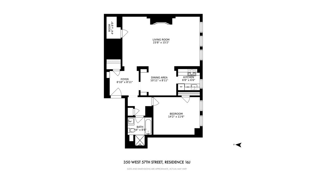 350 West 57th Street, Unit 16J photo 17