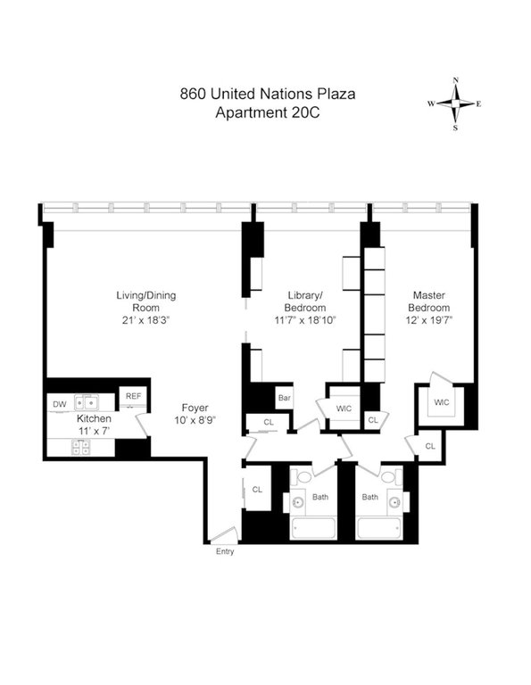 860 United Nations Plaza, Unit 20C photo 10