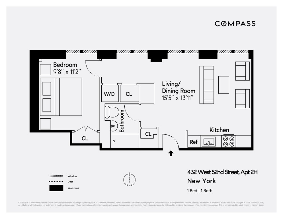 432 West 52nd Street, Unit 2H photo 8