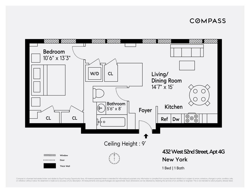 432 West 52nd Street, Unit 4G photo 8