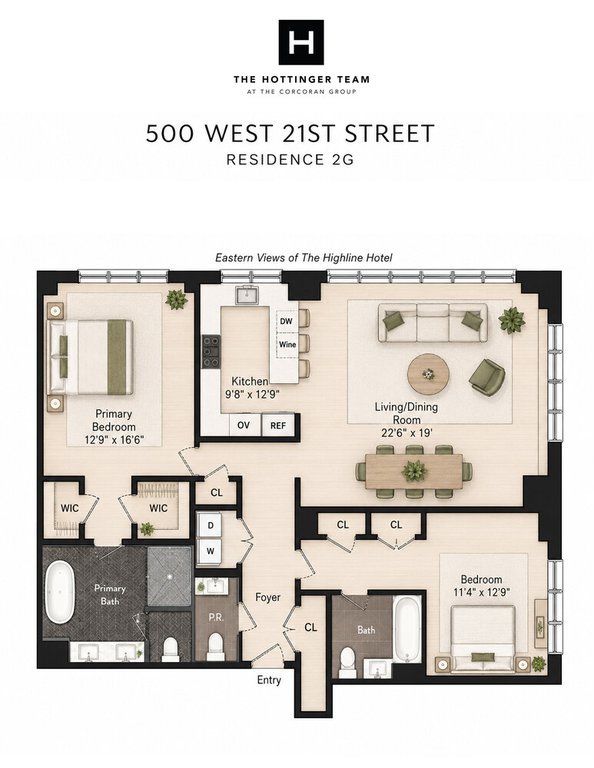 500 West 21st Street, Unit 2G photo 12
