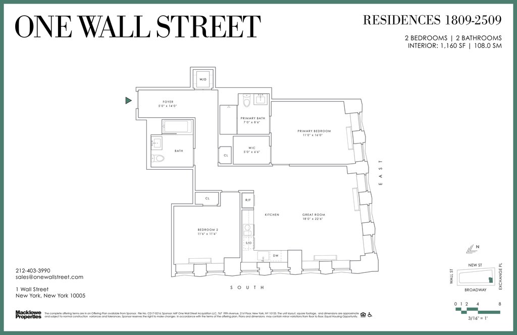 1 Wall Street, Unit 2309 photo 7