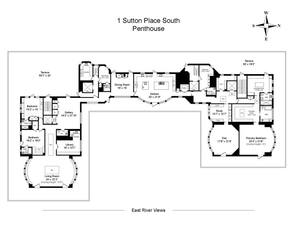 1 Sutton Place South, Unit PH photo 26