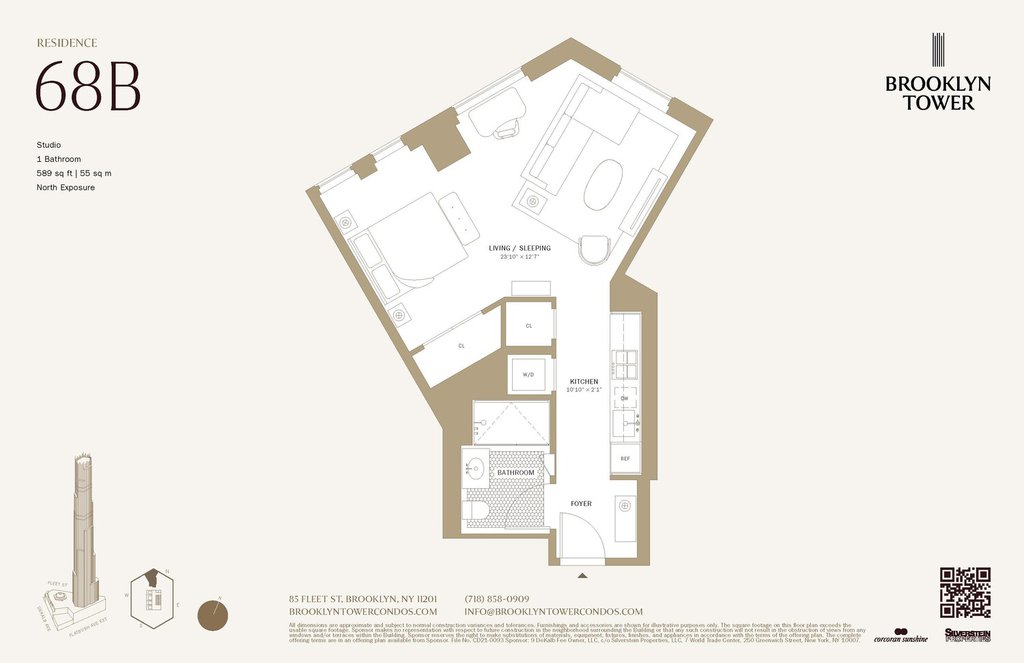 85 Fleet Street, Unit 68B photo 21