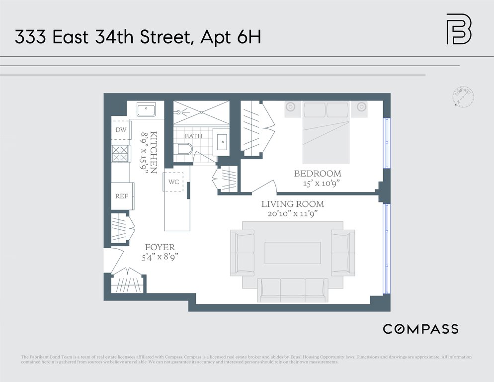 333 East 34th Street, Unit 6H photo 8