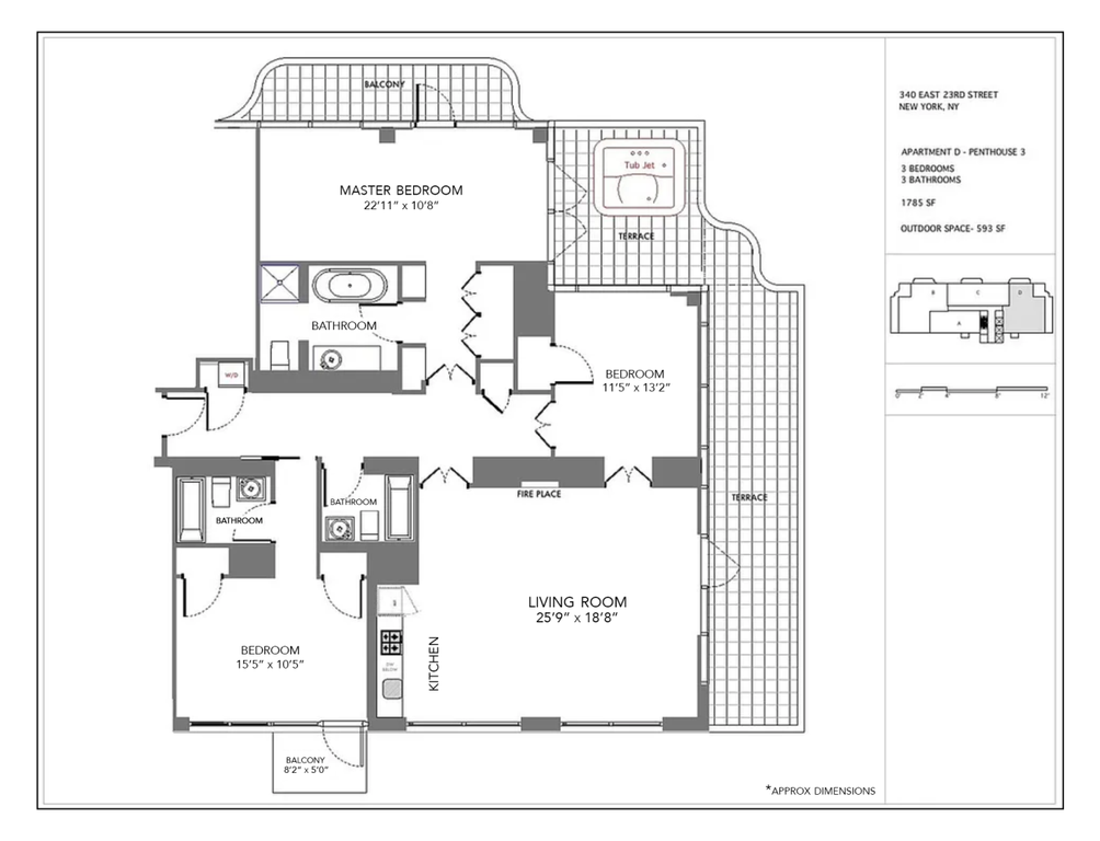 340 East 23rd Street, Unit PH3D photo 19