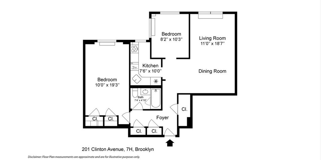 201 Clinton Avenue, Unit 7h photo 9