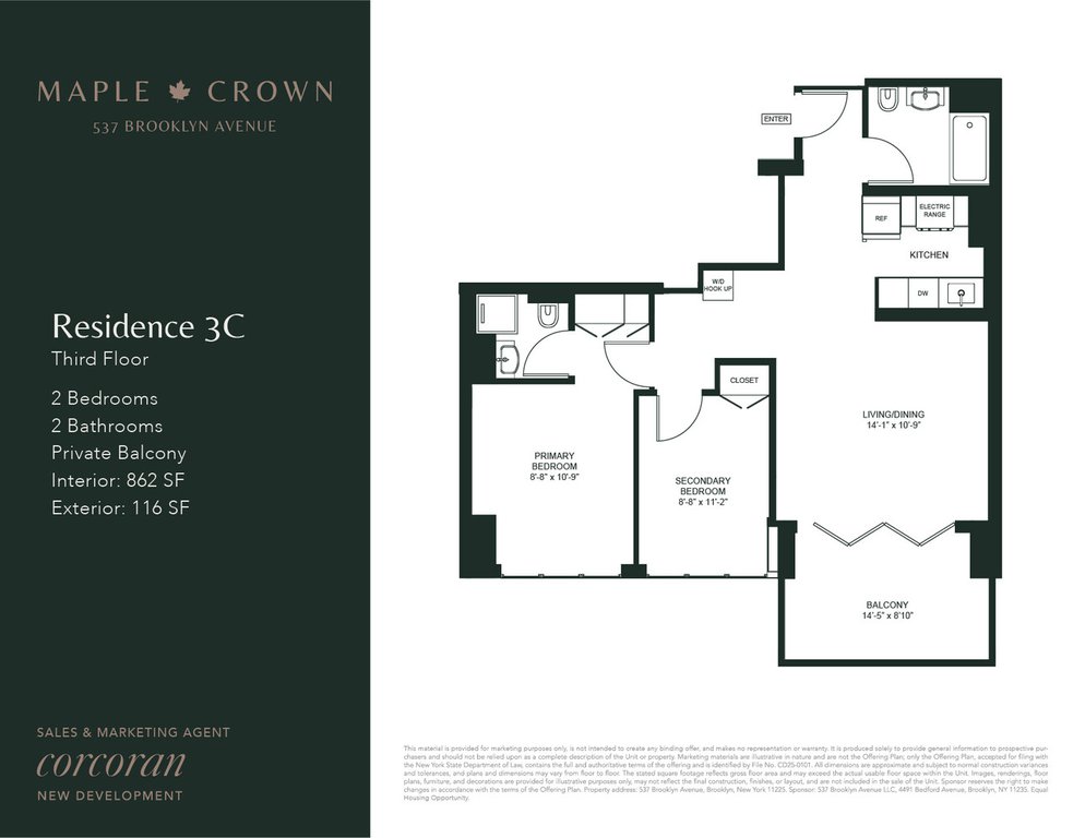 537 Brooklyn Avenue, Unit 3C photo 11