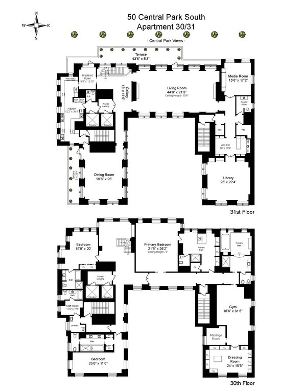 50 Central Park South, Unit 30/31 photo 22