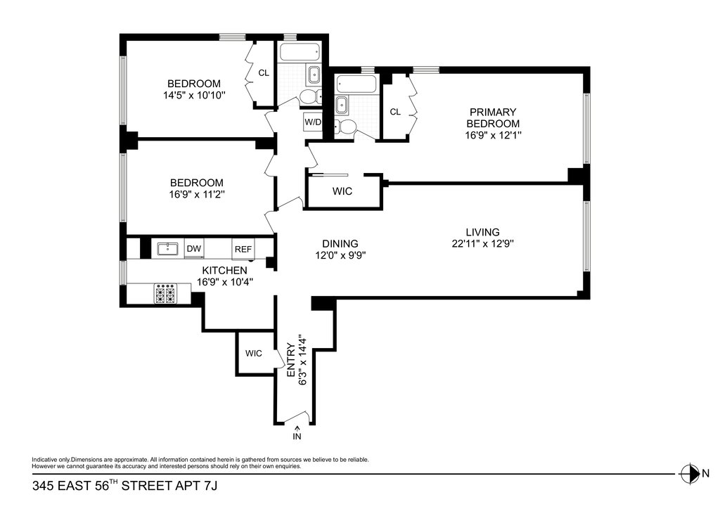 345 East 56th Street, Unit 7J photo 16