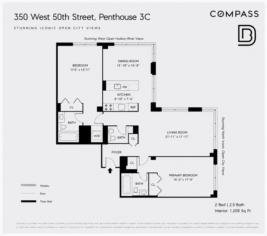 350 West 50th Street, Unit PH3C photo 17