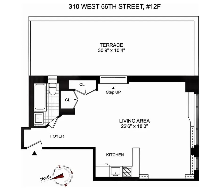 310 West 56th Street, Unit 12F photo 9