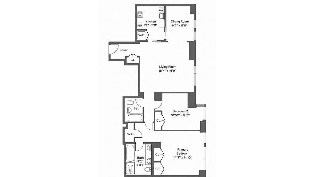 80 Riverside Boulevard, Unit 19B photo 18