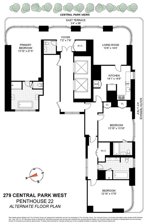 279 Central Park West, Unit PH22 photo 19