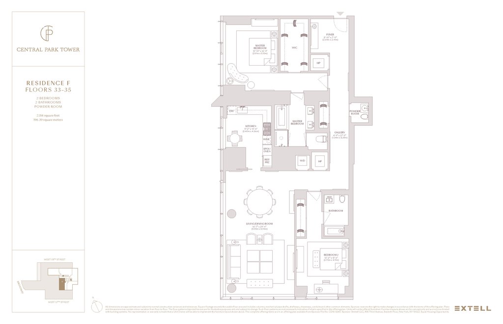 217 West 57th Street, Unit 33F photo 13