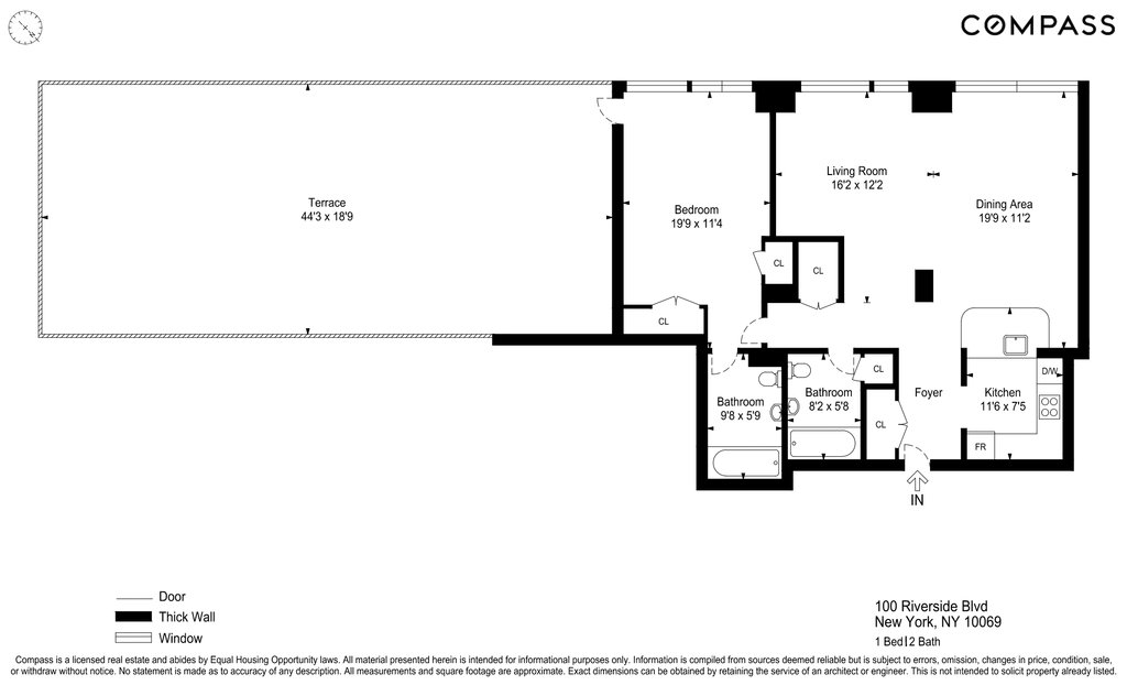 100 Riverside Boulevard, Unit 6R photo 14