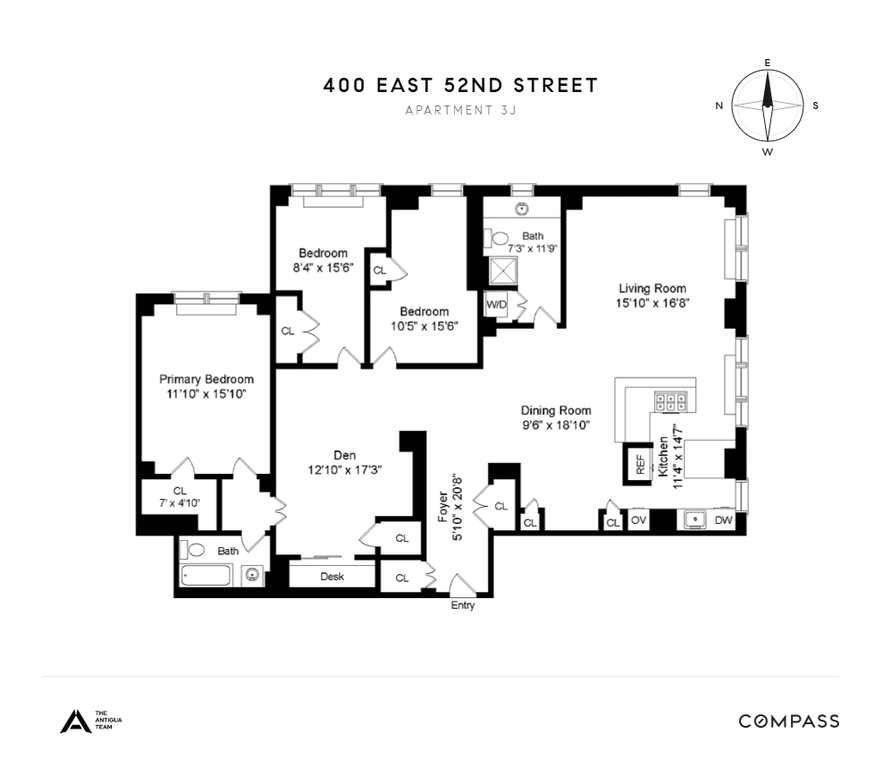 400 East 52nd Street, Unit 3J photo 14