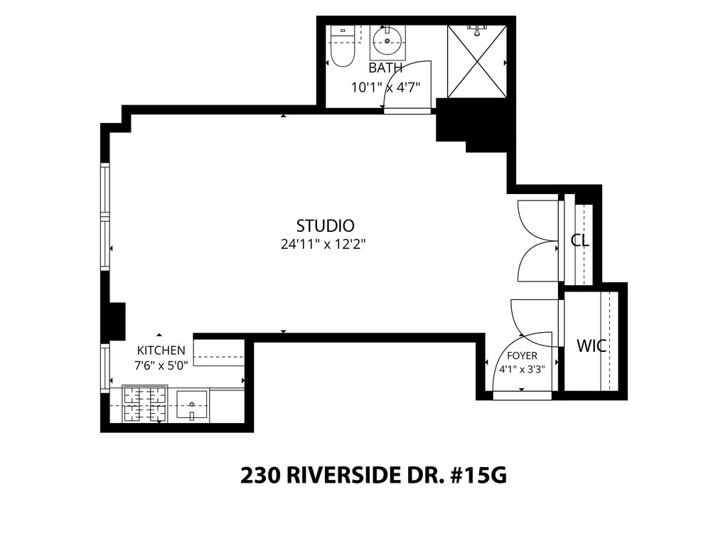 230 Riverside Drive, Unit 15G photo 22