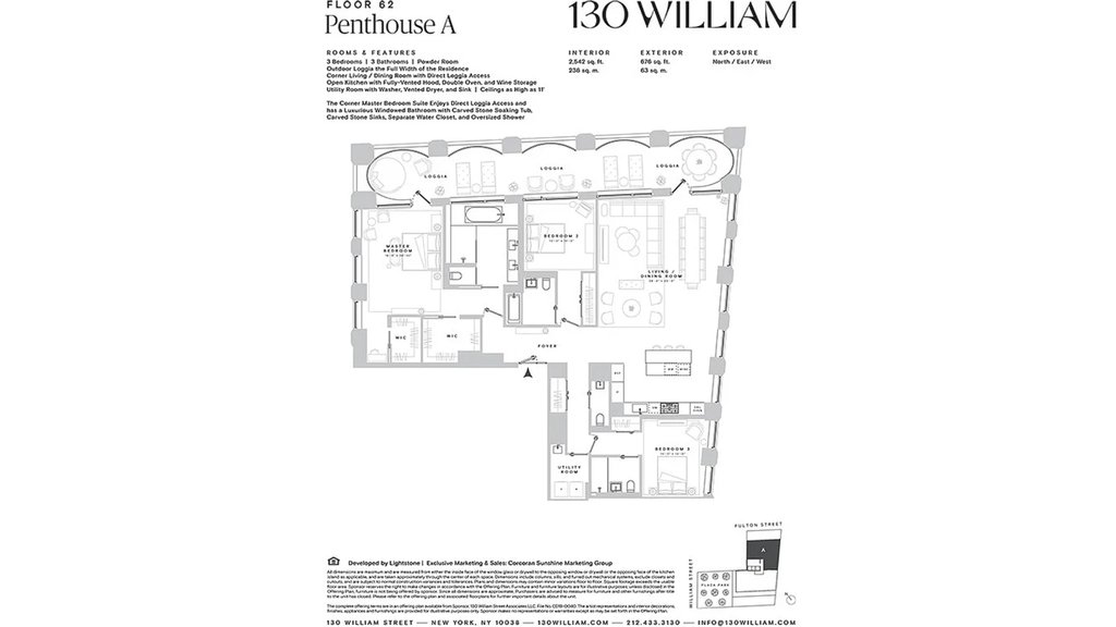 130 William Street, Unit PH62A photo 27
