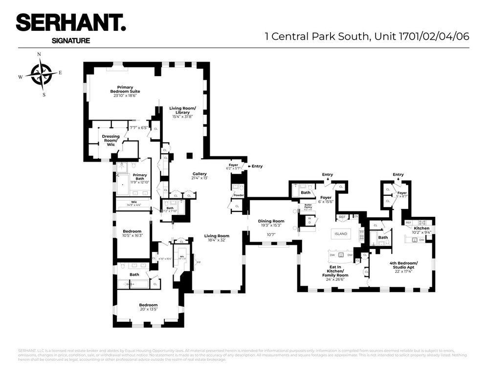 1 Central Park South, Unit 1701/2/4/6 photo 19