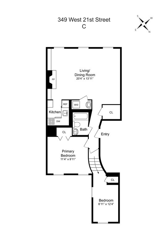 349 West 21st Street, Unit C photo 8
