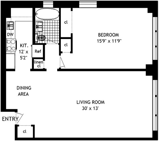 77 West 55th Street, Unit 12J photo 5