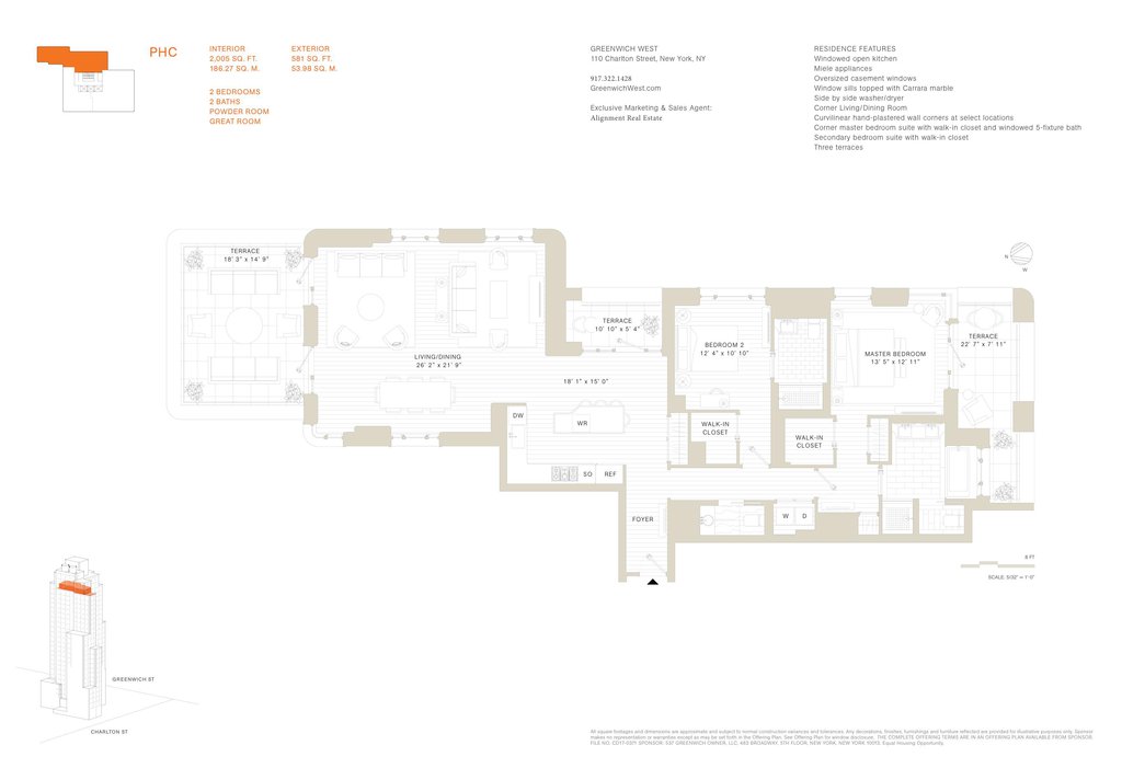 110 Charlton Street, Unit PHC photo 10