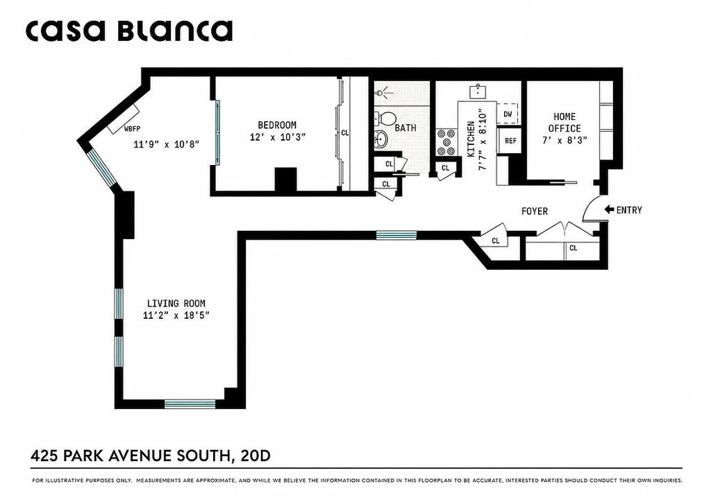 425 Park Avenue South, Unit 20D