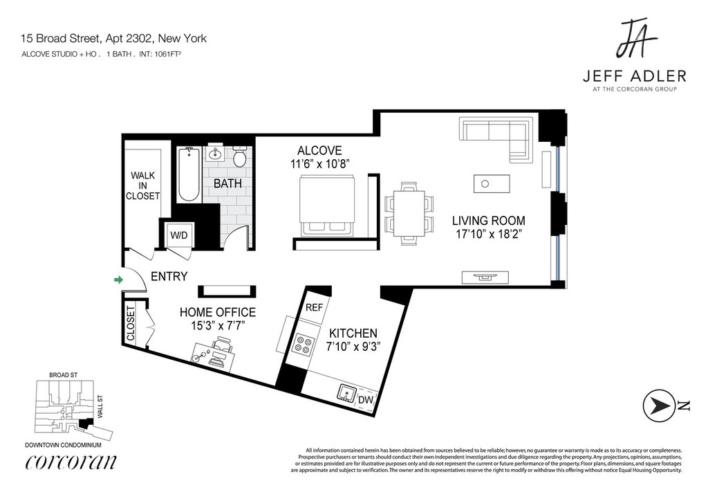 15 Broad Street, Unit 2302 photo 9