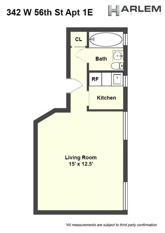 342 West 56th Street, Unit 1E photo 12