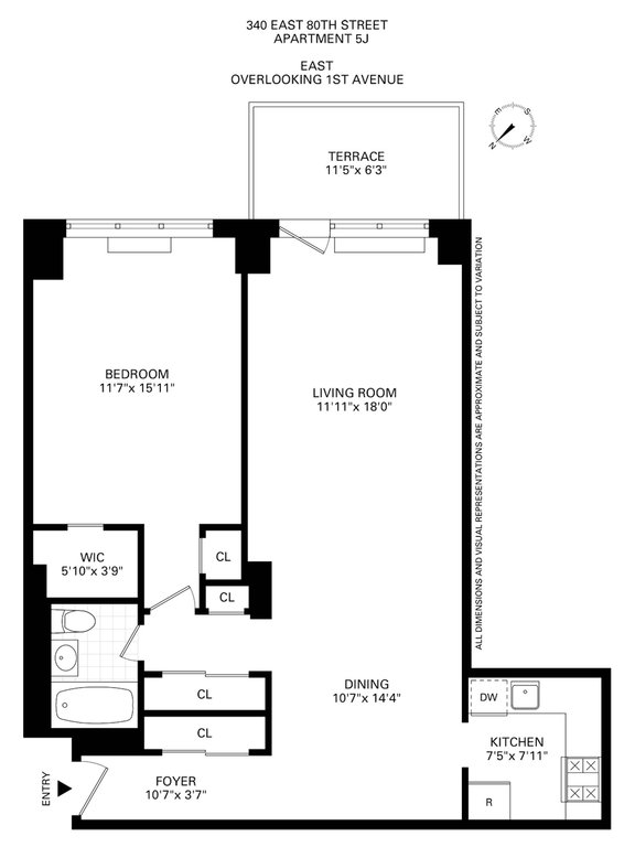 340 East 80th Street, Unit 5J photo 13