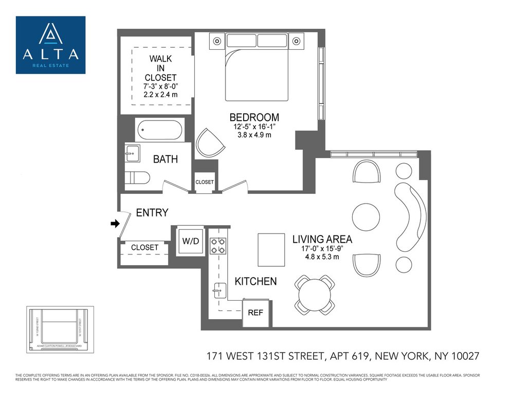 171 West 131st Street, Unit 619 photo 8