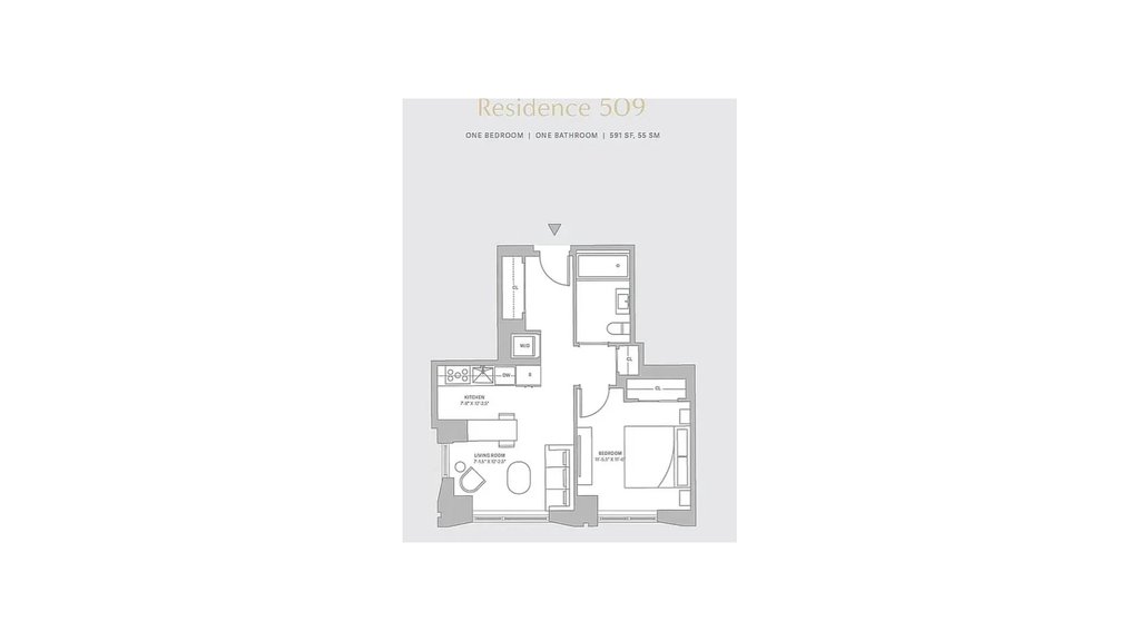 500 West 45th Street, Unit 509 photo 14