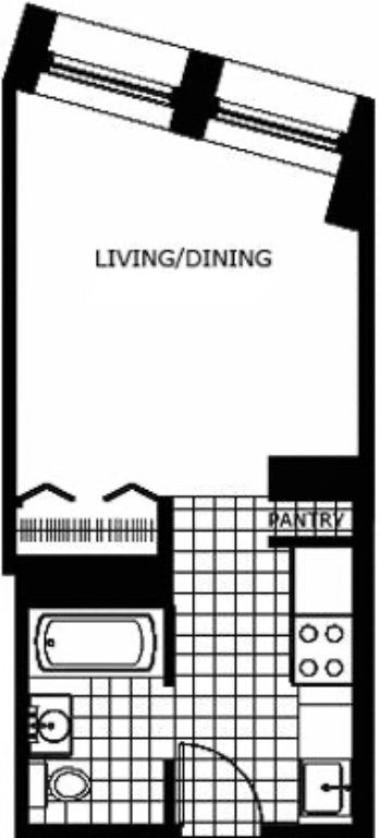 1 Wall Street Court, Unit 408 photo 13