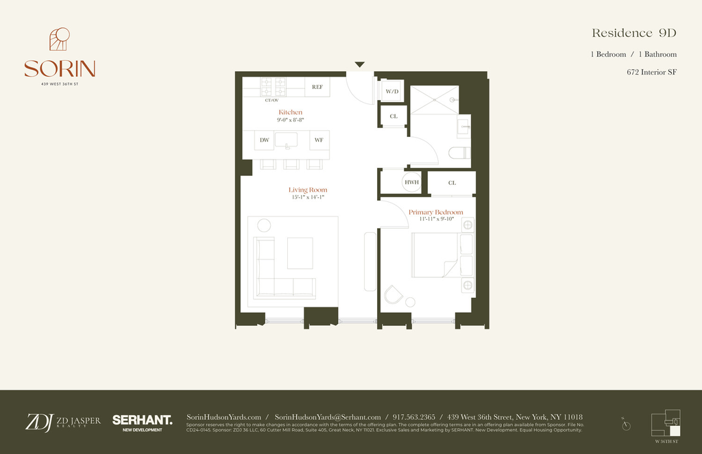 439 West 36th Street, Unit 9D photo 12