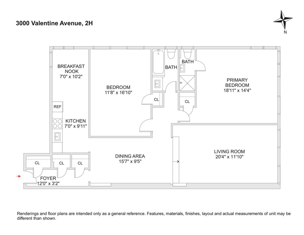 3000 Valentine Avenue, Unit 2H photo 15