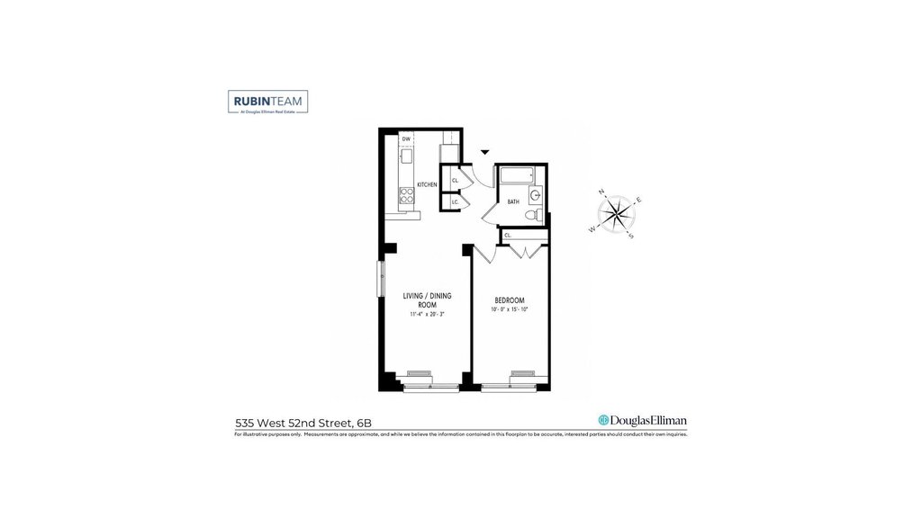 535 West 52nd Street, Unit 6B photo 7