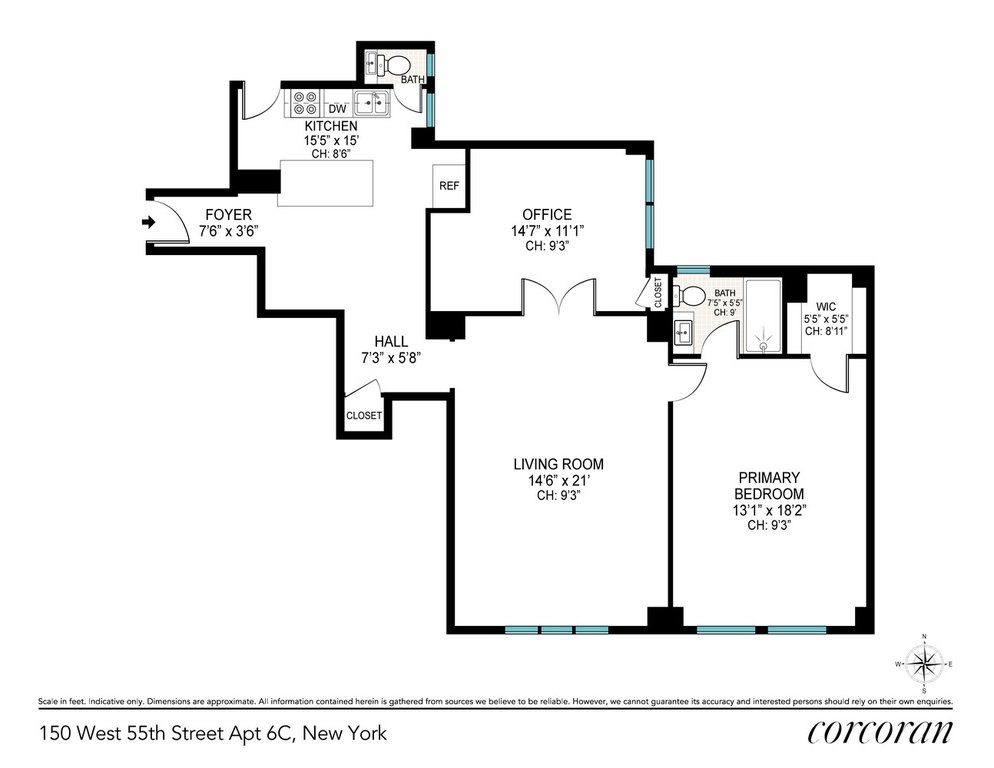150 West 55th Street, Unit 6C photo 13