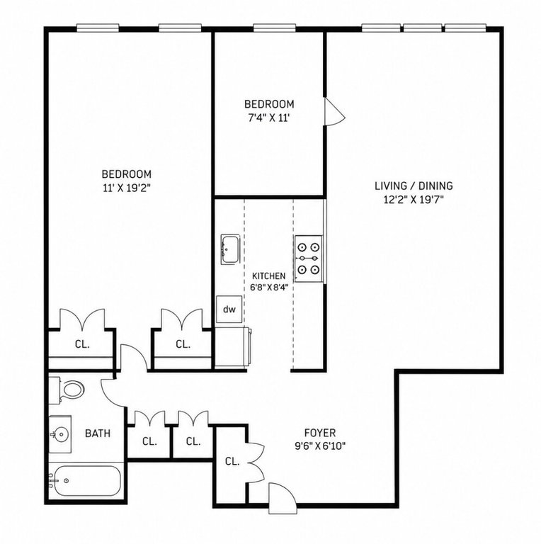 400 East 17th Street, Unit 512 photo 9