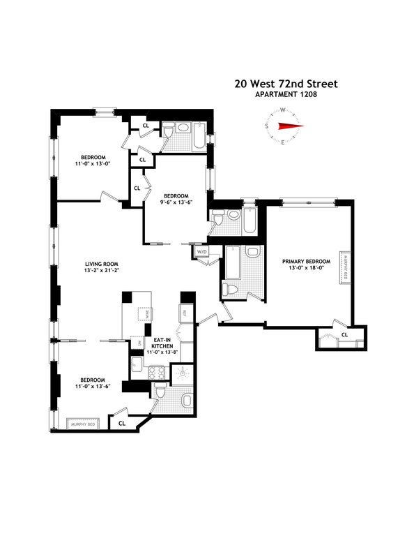 20 West 72nd Street, Unit 1208 photo 13