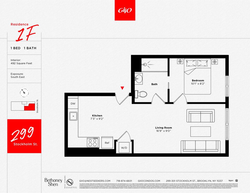 299 Stockholm Street, Unit 1F photo 8