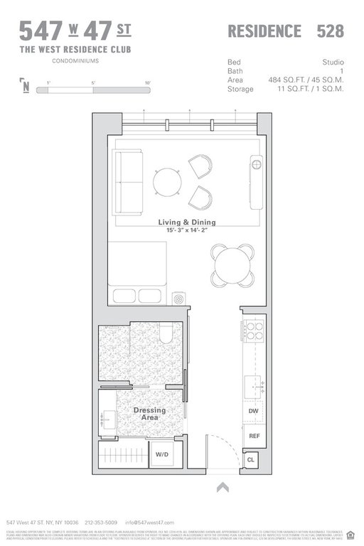 547 West 47th Street, Unit 528 photo 28