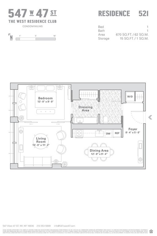 547 West 47th Street, Unit 521 photo 33