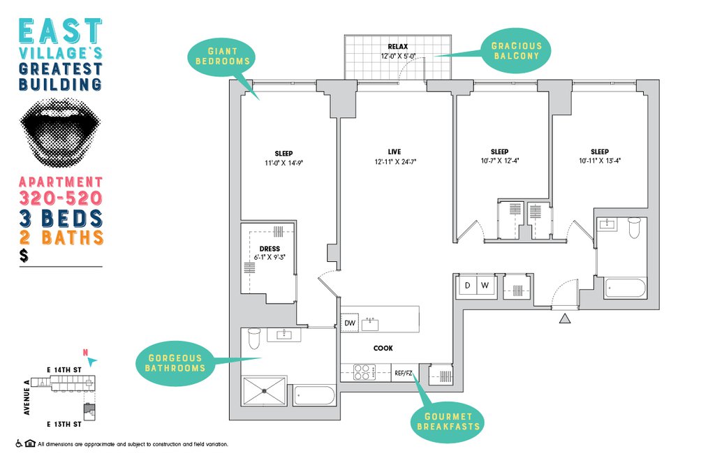 510 East 14th Street, Unit 520 photo 8