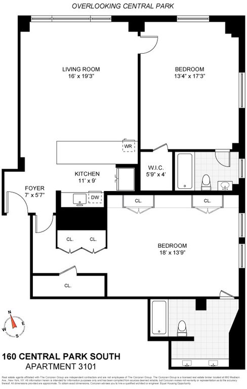 160 Central Park South, Unit 3101/3118 photo 19