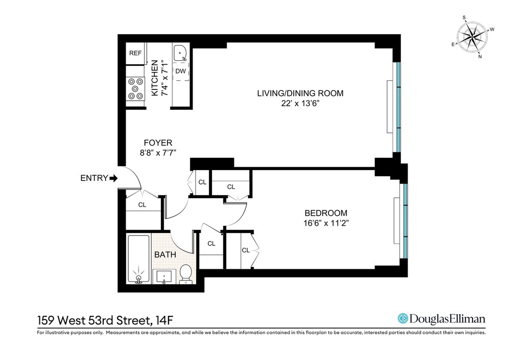 159 West 53rd Street, Unit 14F photo 8