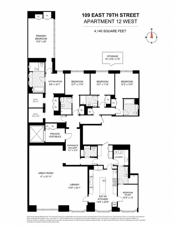 109 East 79th Street, Unit 12W photo 36